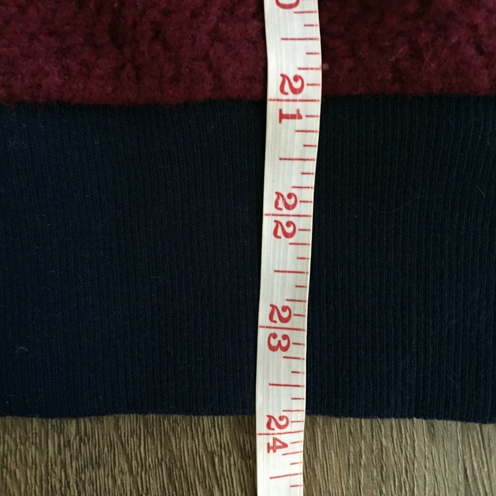 Patagonia Woolyester Fleece Pullover Oxide Red - Picture 10 of 10